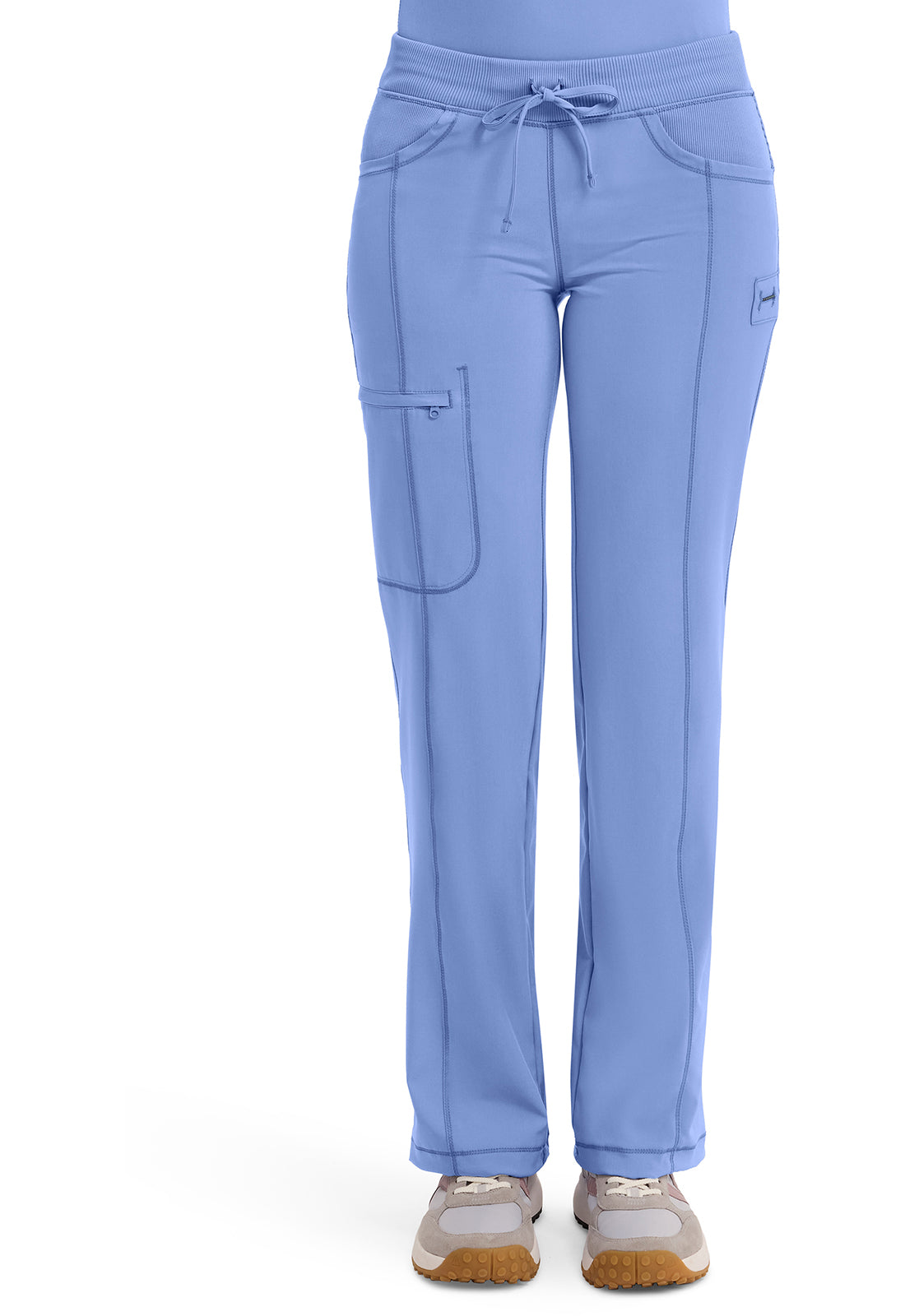 Straight Leg Drawstring Pant 1123A