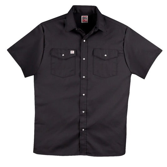 Premium Short-Sleeve Snap Front Work Shirt 237