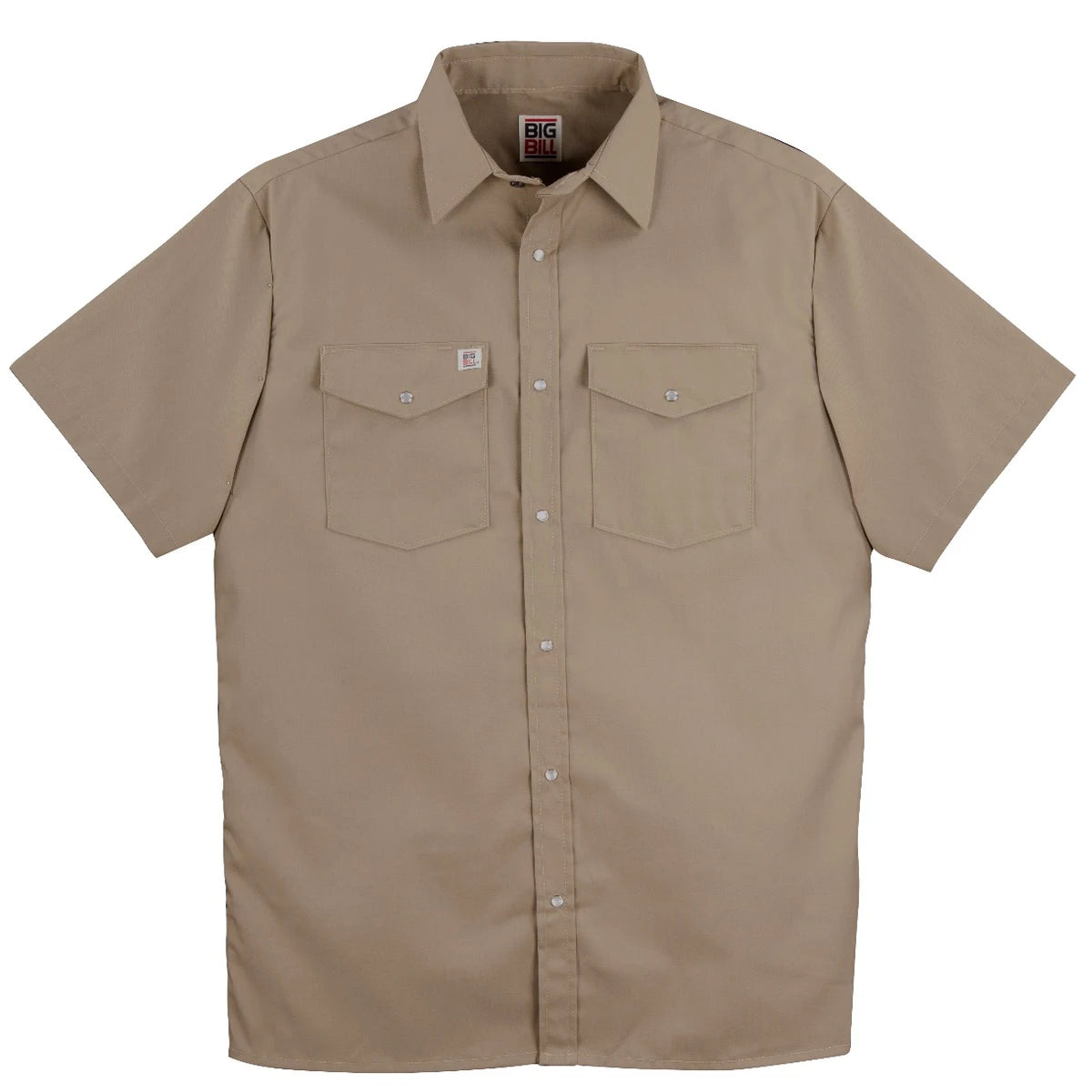 Premium Short-Sleeve Snap Front Work Shirt 237