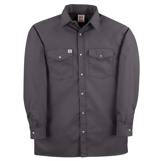 247 Premium Long-Sleeve Snap Front Work Shirt