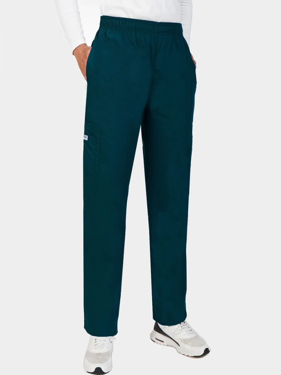 307P Unisex Drawstring/Elastic 5 Pocket Scrub Pant