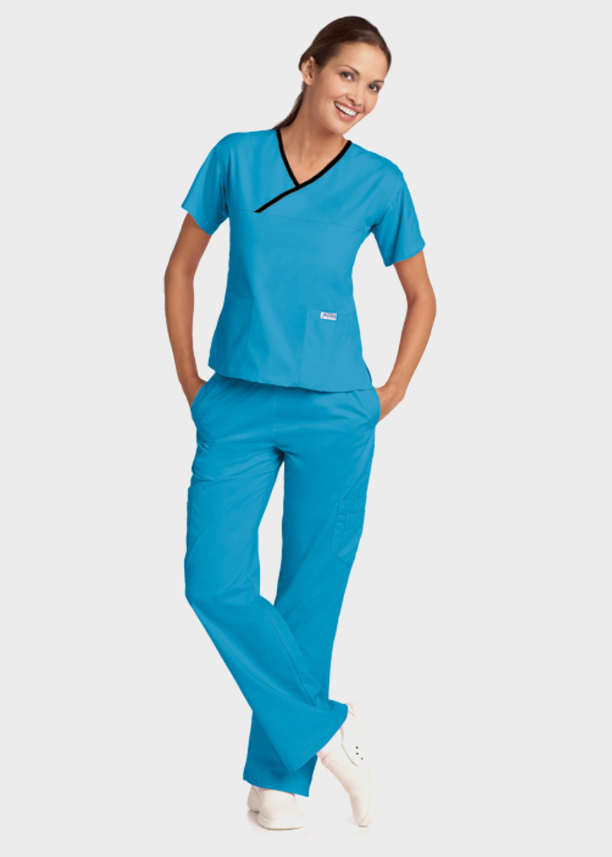 312P Boot Cut Flip Flap Scrub Pant