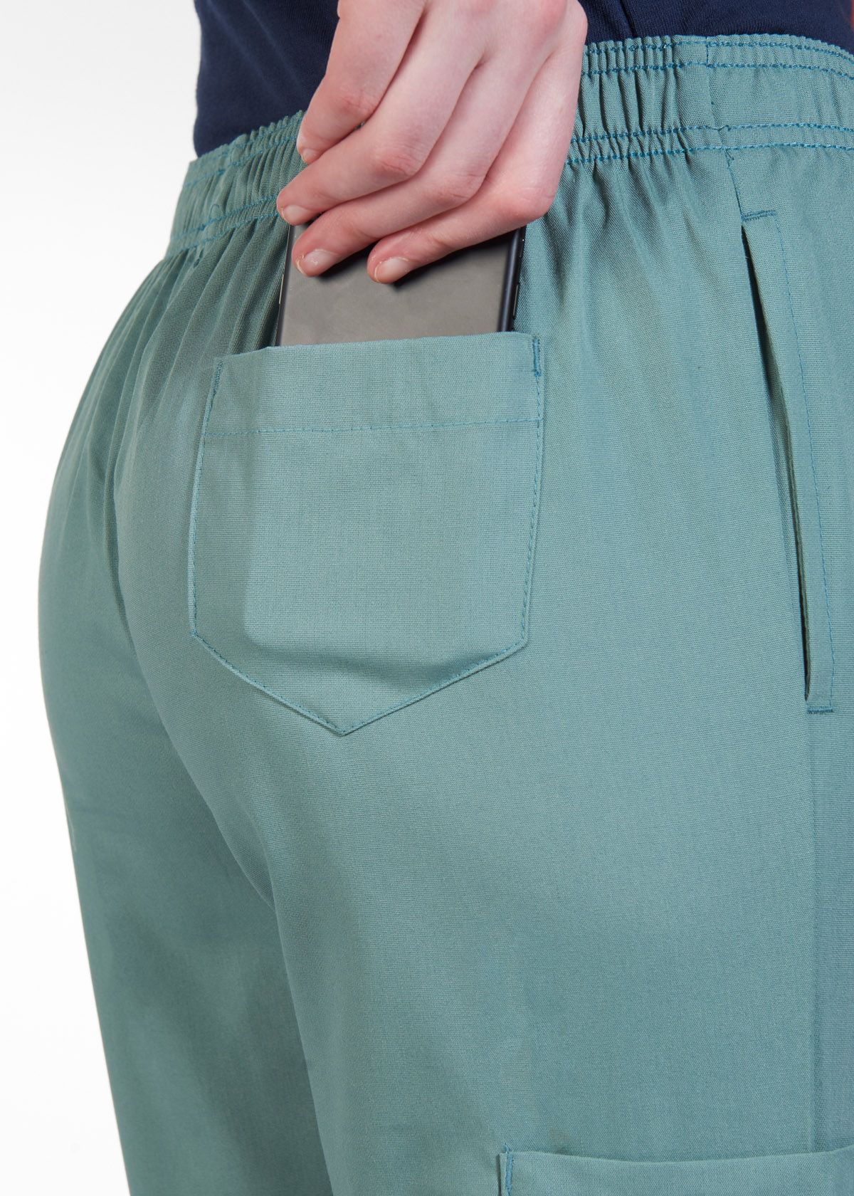 312P Boot Cut Flip Flap Scrub Pant