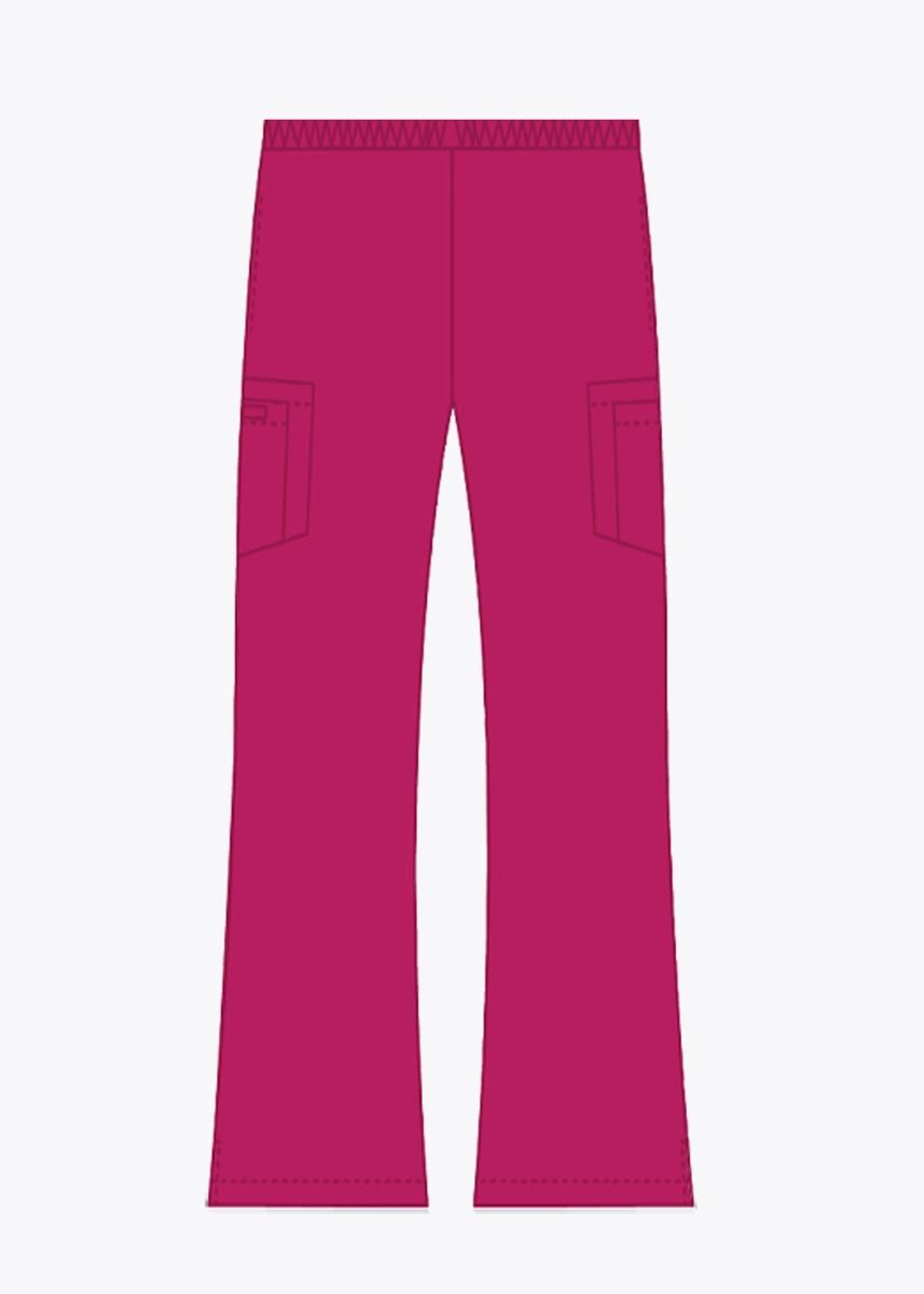 312P Boot Cut Flip Flap Scrub Pant