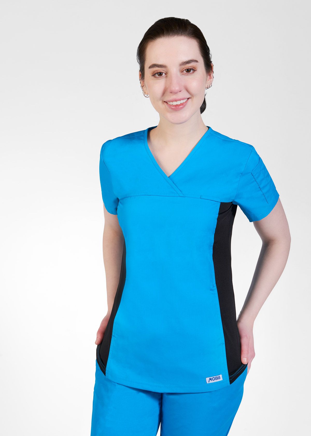324T Flexi V-Neck Scrub Top