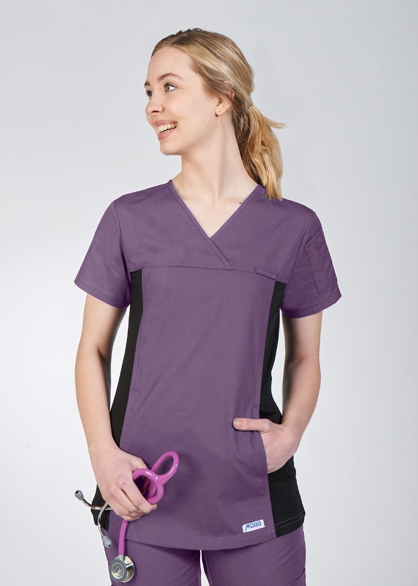 324T Flexi V-Neck Scrub Top