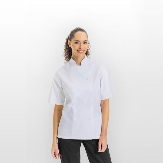 530SSLD Ladies’ Short Sleeve Chef Coat