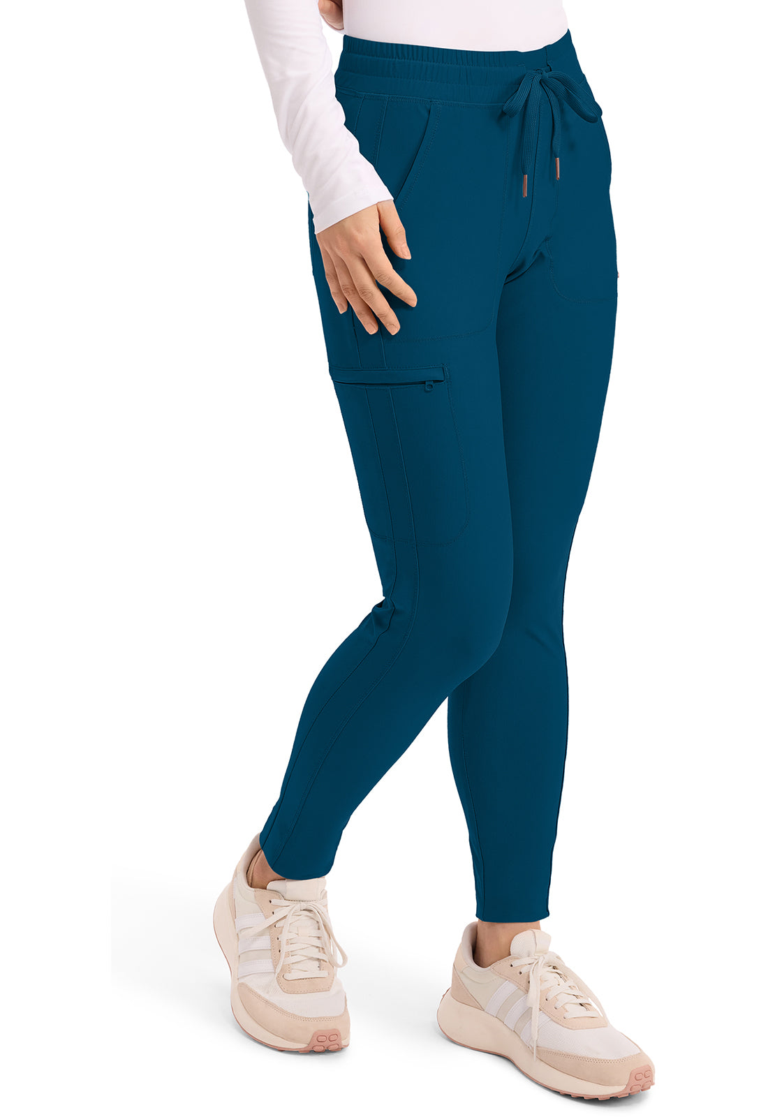 CK095 Form Tapered Leg Drawstring Pant Ladies
