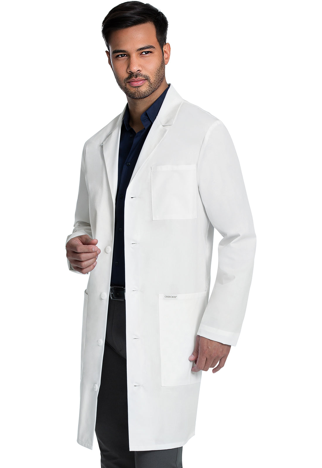 CK412 WHT PROJECT LAB 38" Men's Lab Coat in White