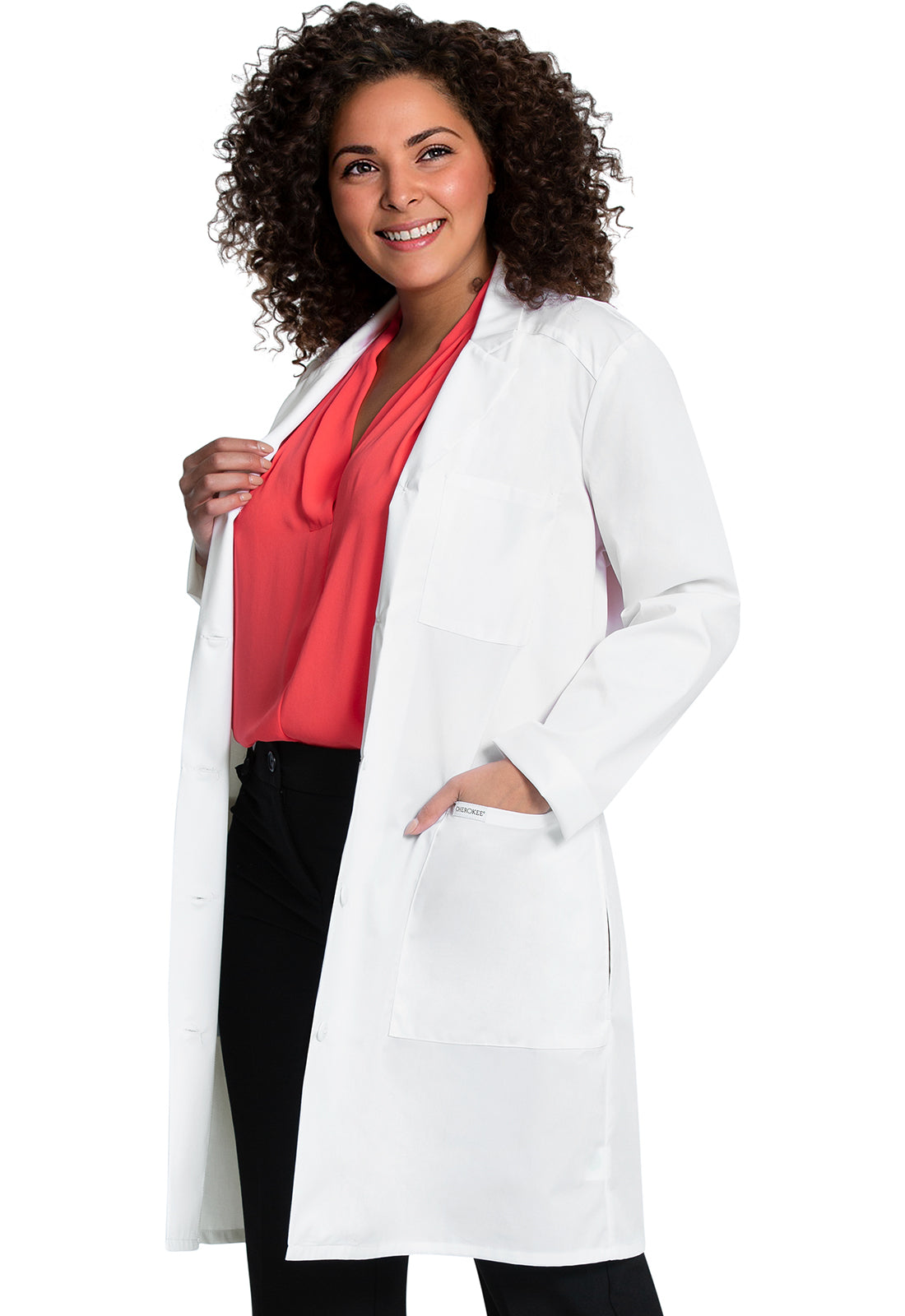 CK421 PROJECT LAB WHT 37" Lab Coat in White