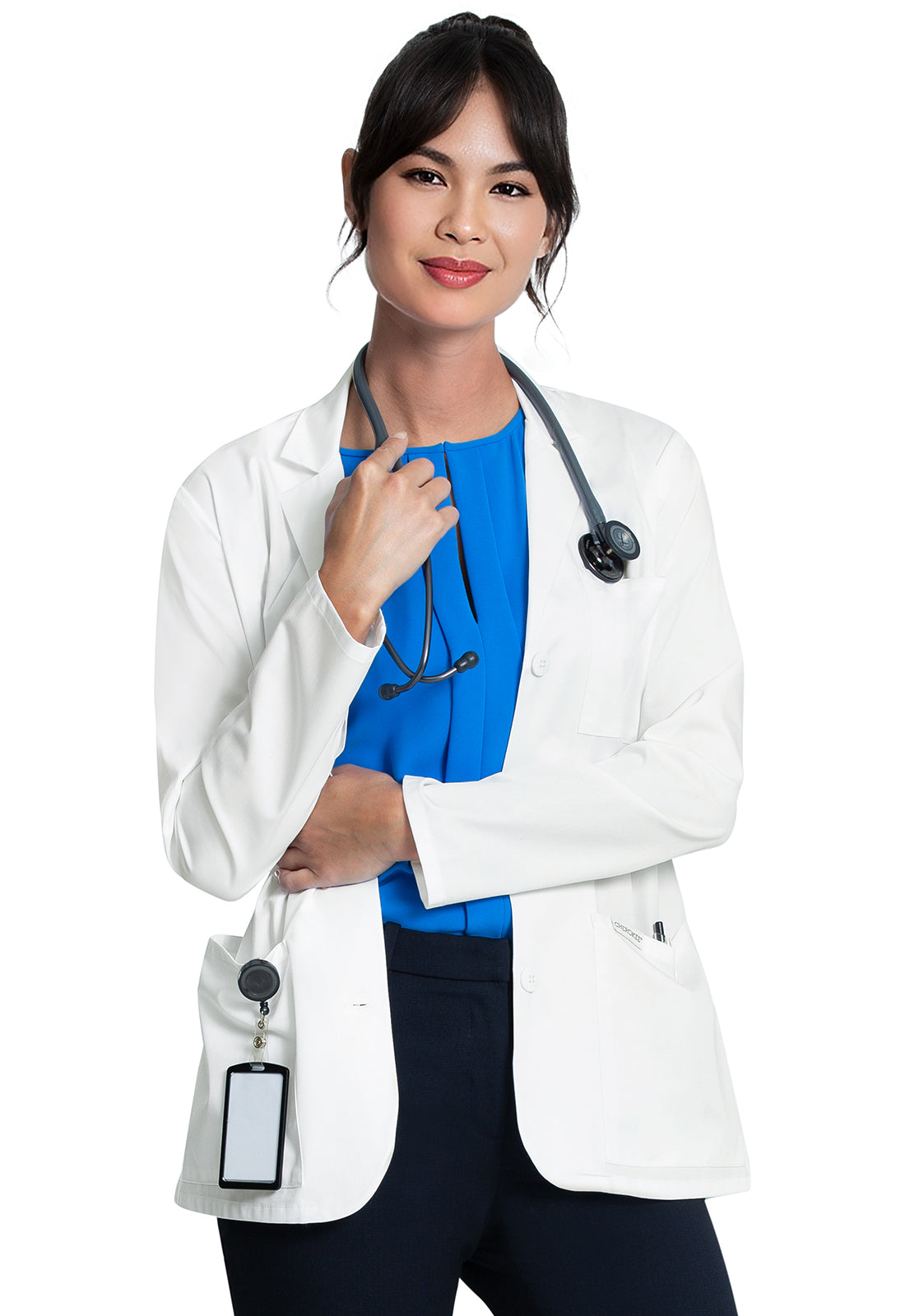 CK451 PROJECT LAB WHT28" Consultation Coat in White