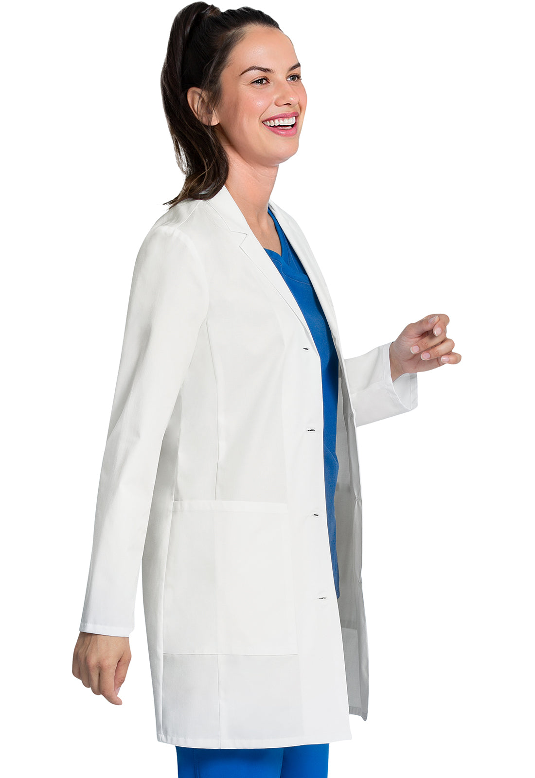 CK452 PROJECT LAB WHT 33" Lab Coat in White