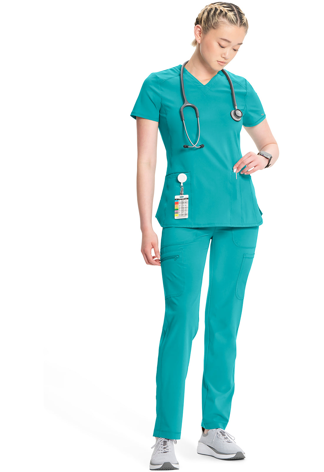 V-Neck Top CK865A