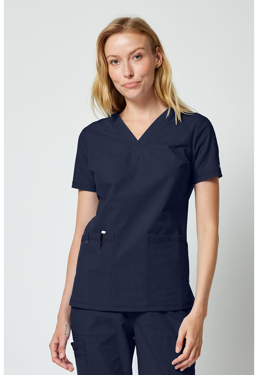DK856 Dickies Women's V-neck