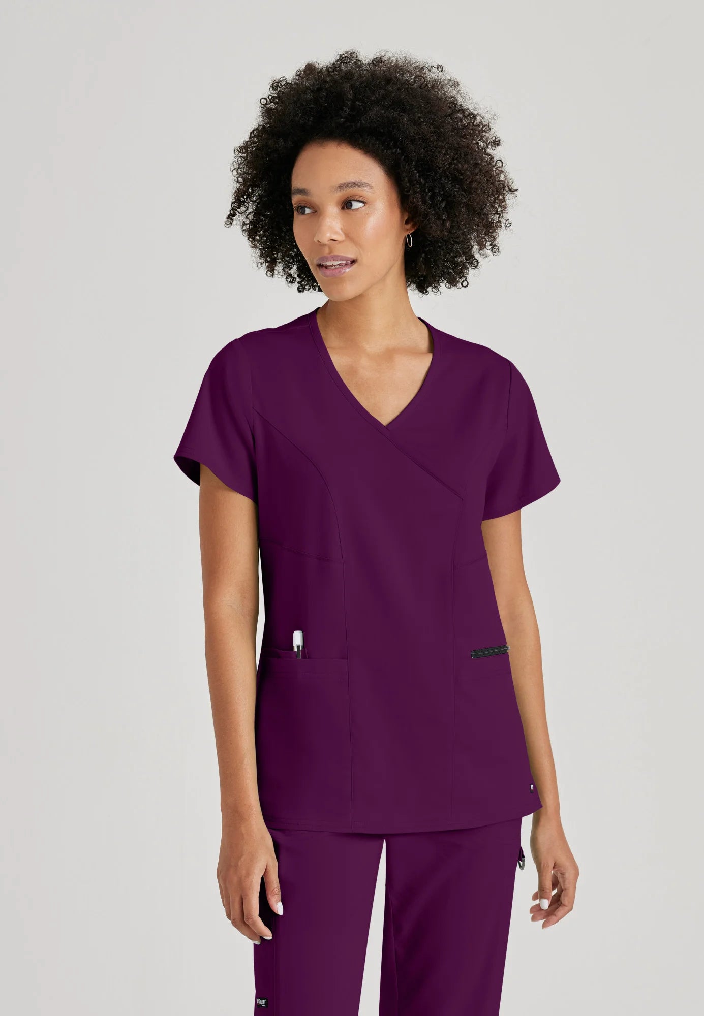 Kim Scrub Top GRST001