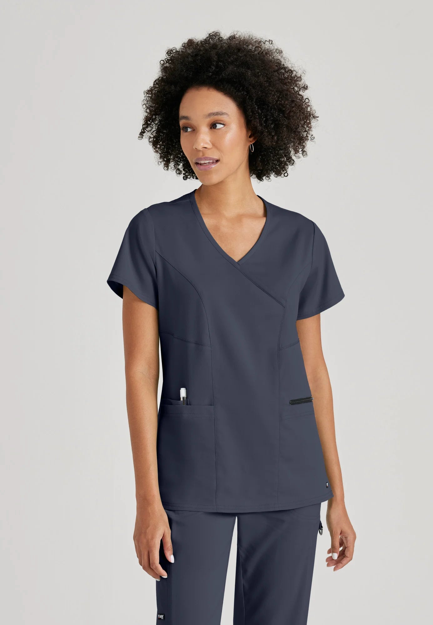 Kim Scrub Top GRST001