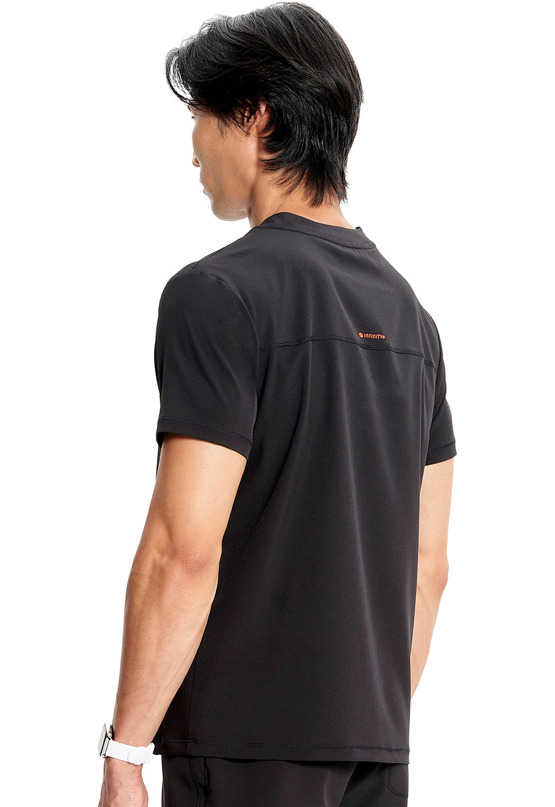 IN702A GNR8 Men's Partial zip V-Neck