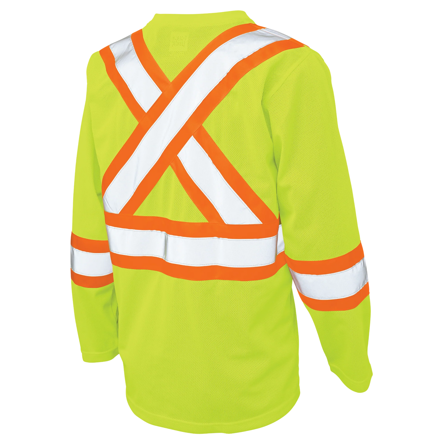 ST10 - Micro Mesh Long-Sleeve Safety T-Shirt