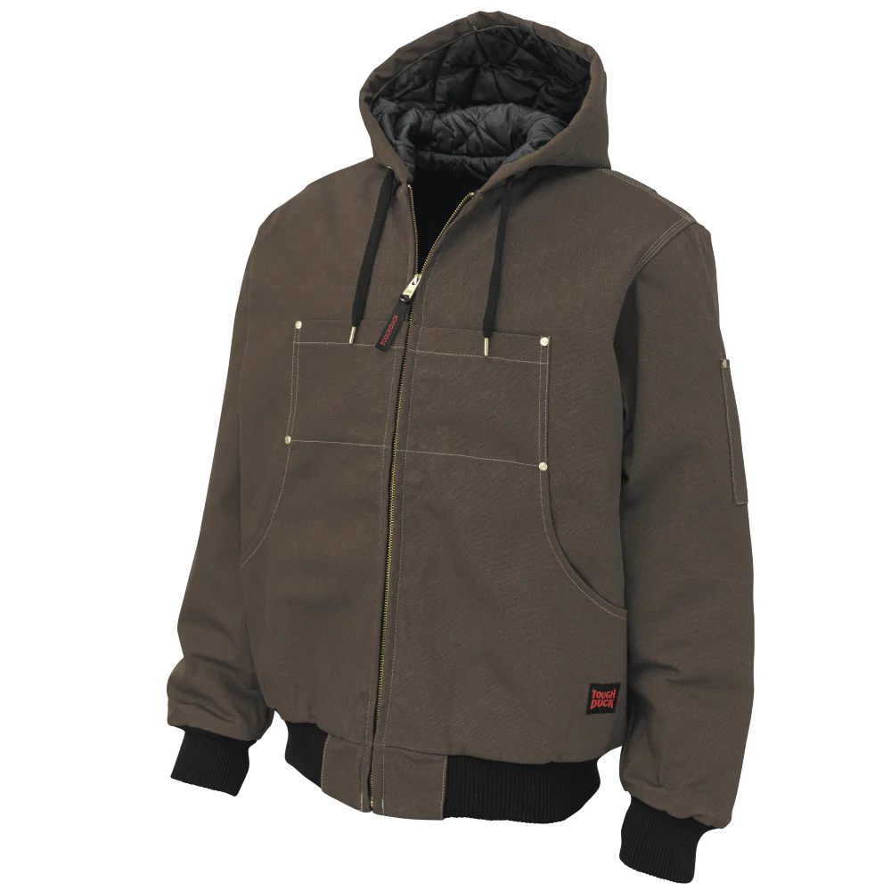 WJ30 - Duck Classic Hooded Bomber Jacket
