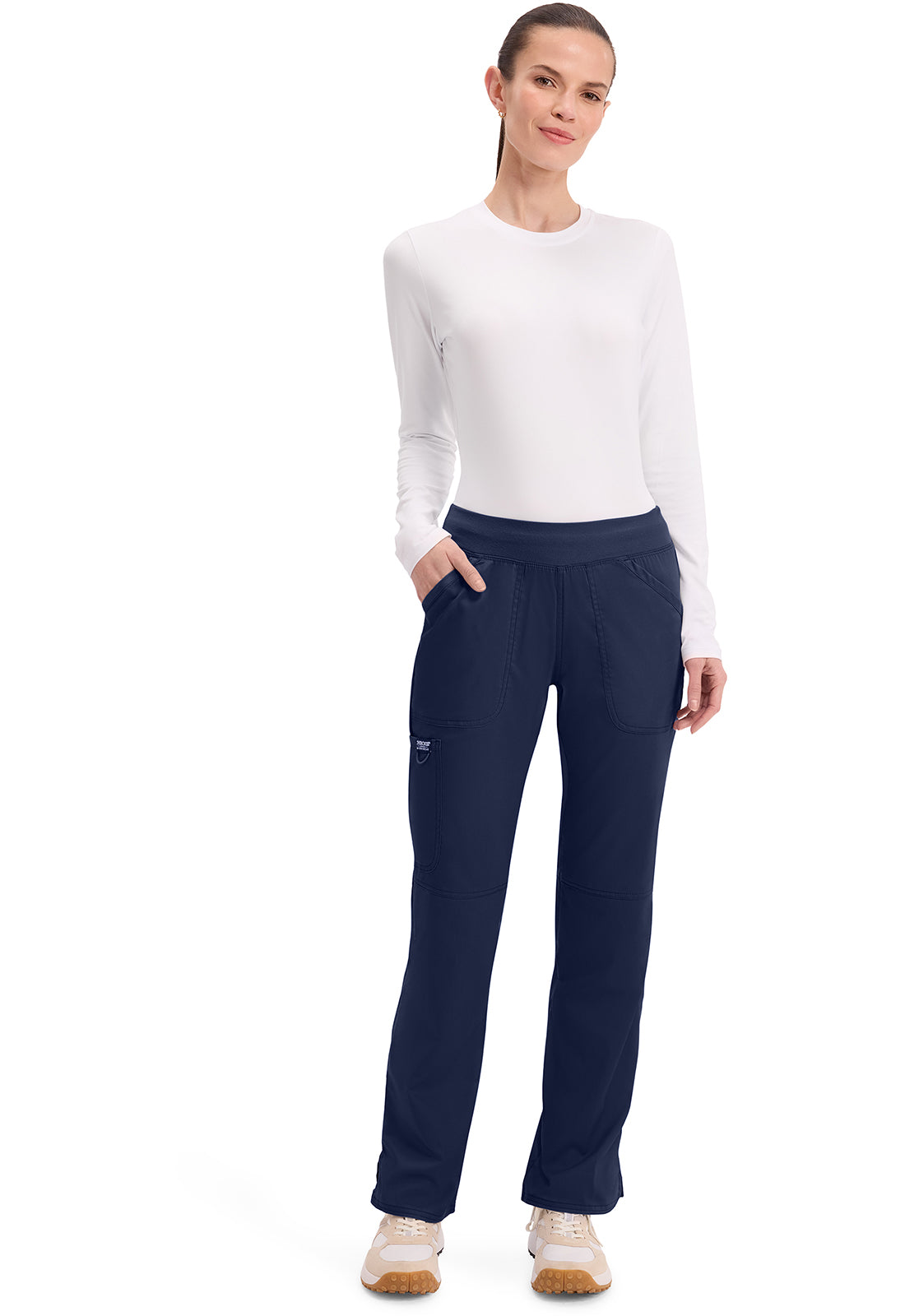 WW110 Revolution Mid Rise Straight Leg Pull-on Pant