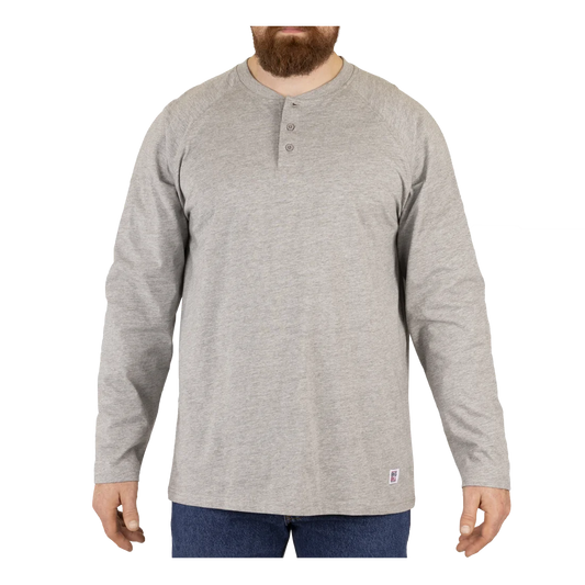 CK15 BIG BILL® Heavyweight Long Sleeve Henley T-shirt