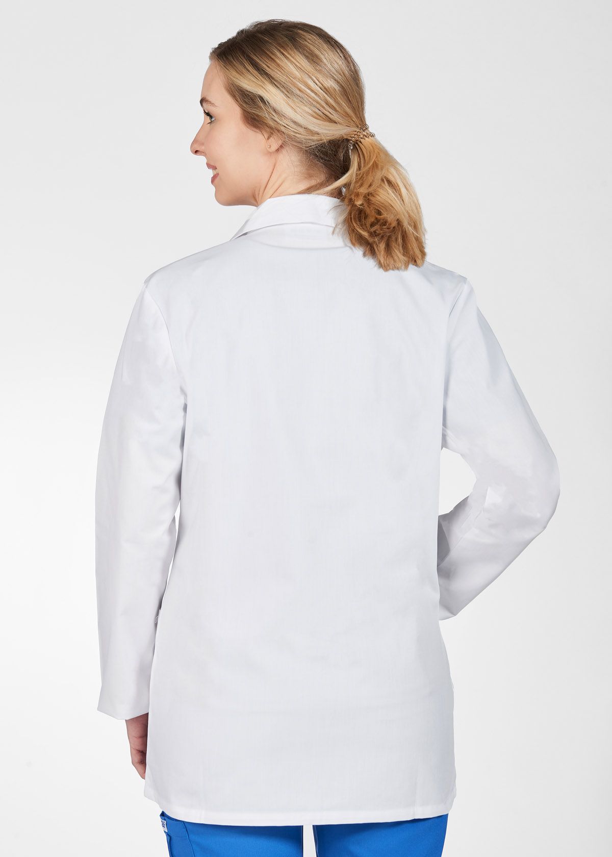 L203 Unisex Half Length Lab Coat