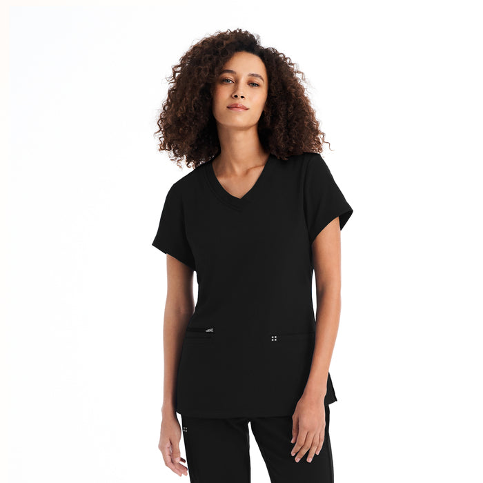 3-Pocket V-Neck Scrub Top WT127