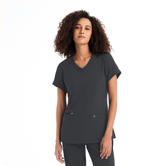 3-Pocket V-Neck Scrub Top WT127