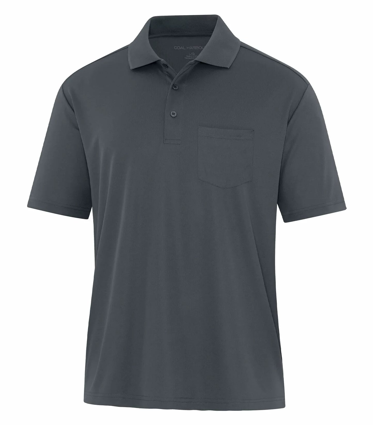 COAL HARBOUR® EVERYDAY SNAG RESISTANT POCKET POLO. S365P