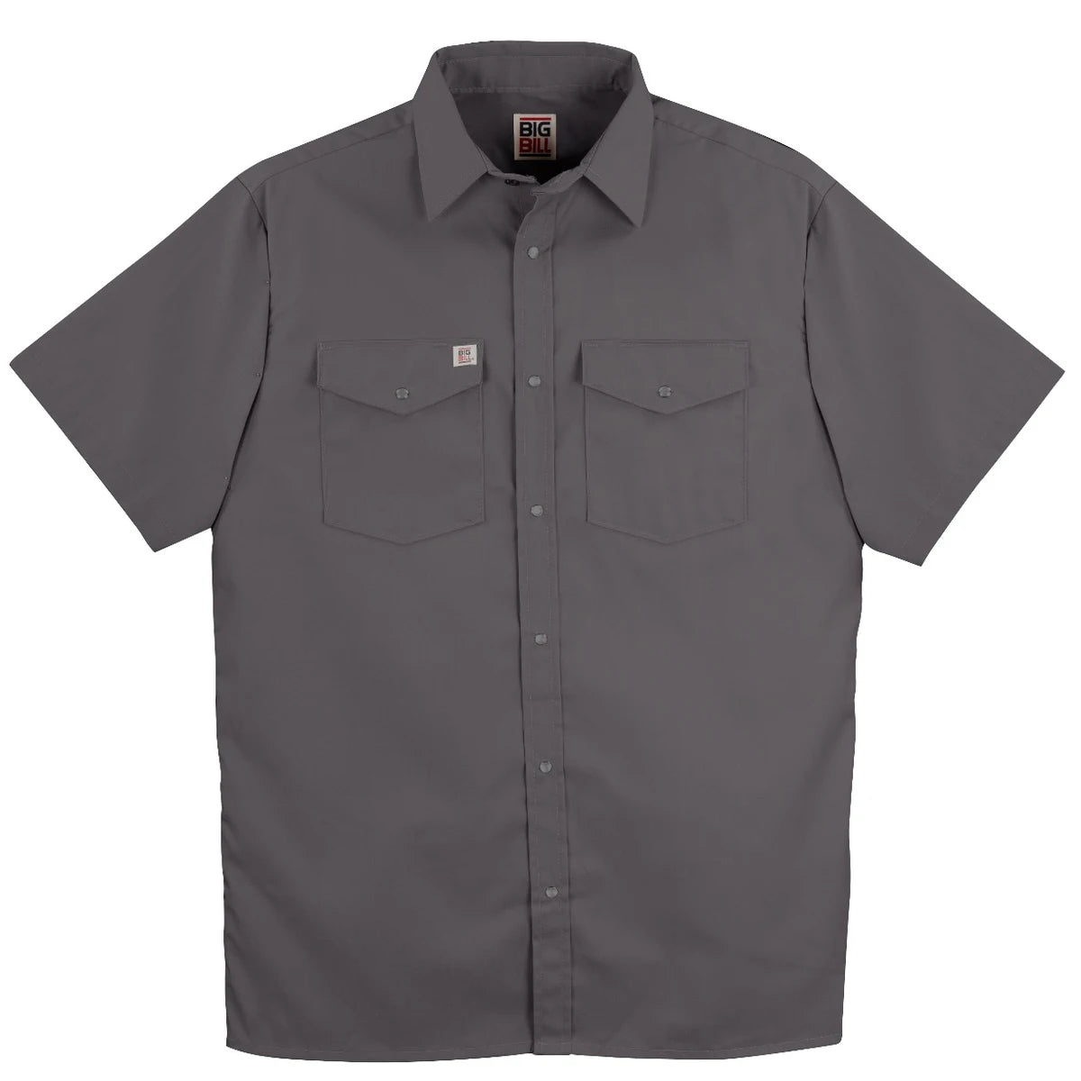 Premium Short-Sleeve Snap Front Work Shirt 237