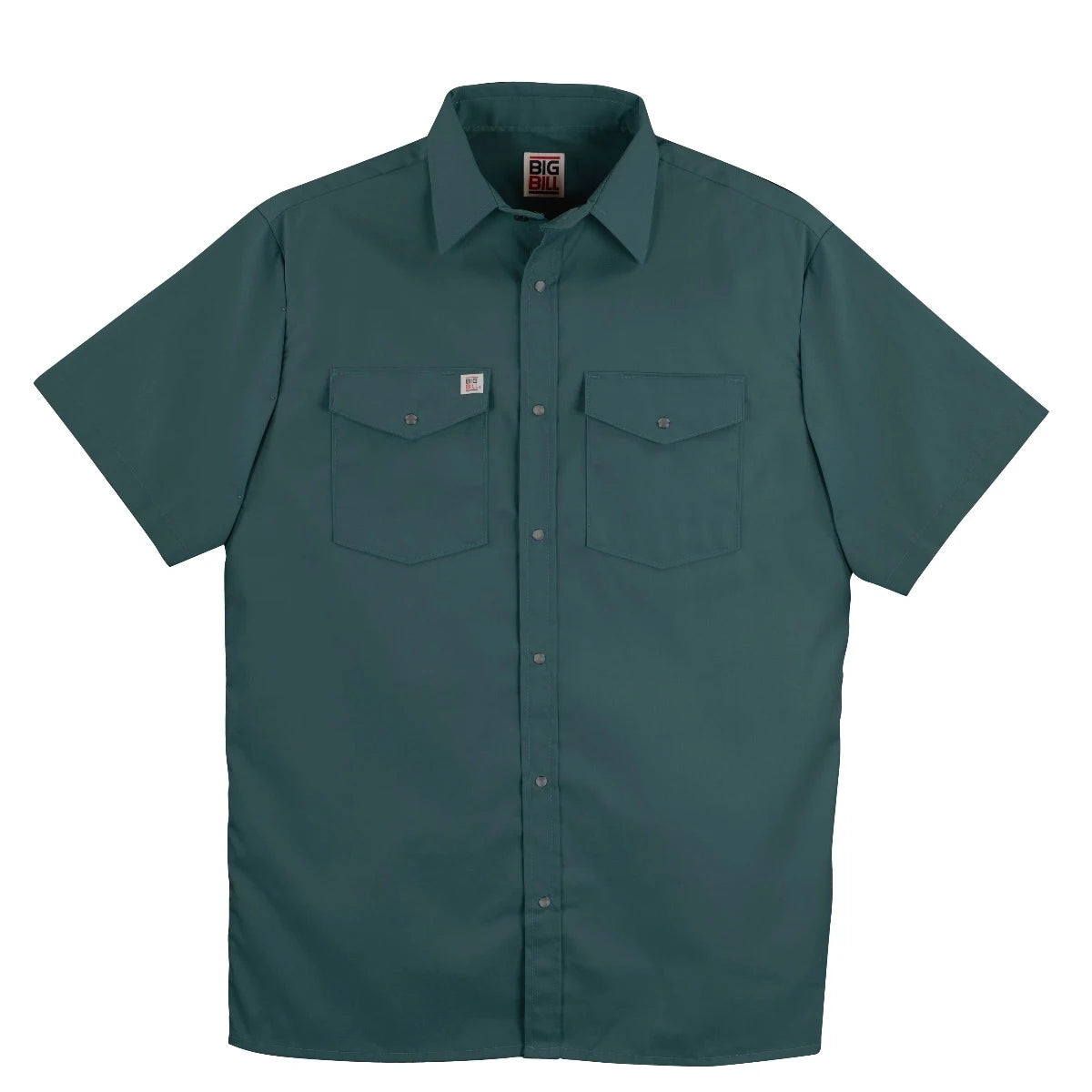 Premium Short-Sleeve Snap Front Work Shirt 237