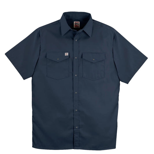 Premium Short-Sleeve Snap Front Work Shirt 237