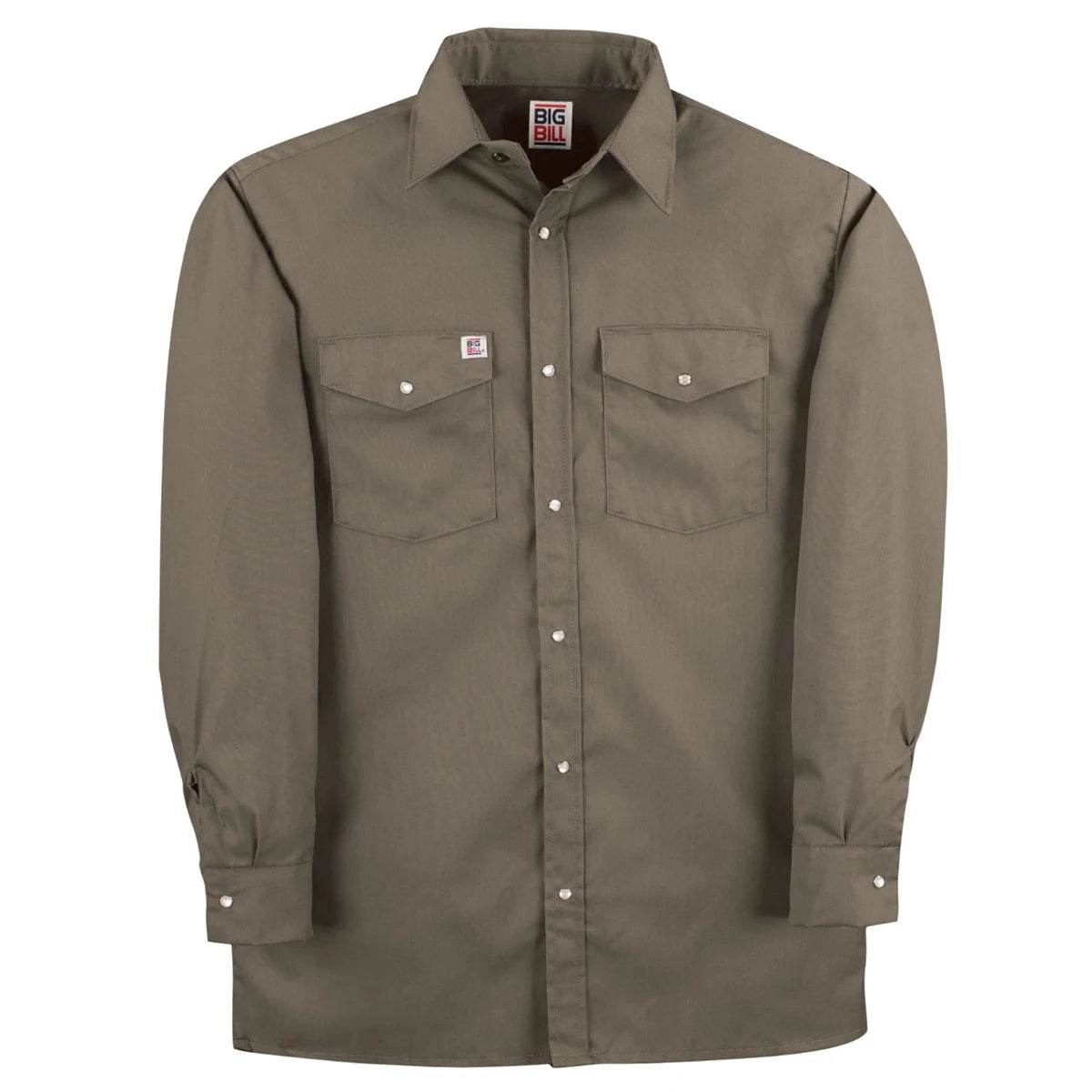 247 Premium Long-Sleeve Snap Front Work Shirt