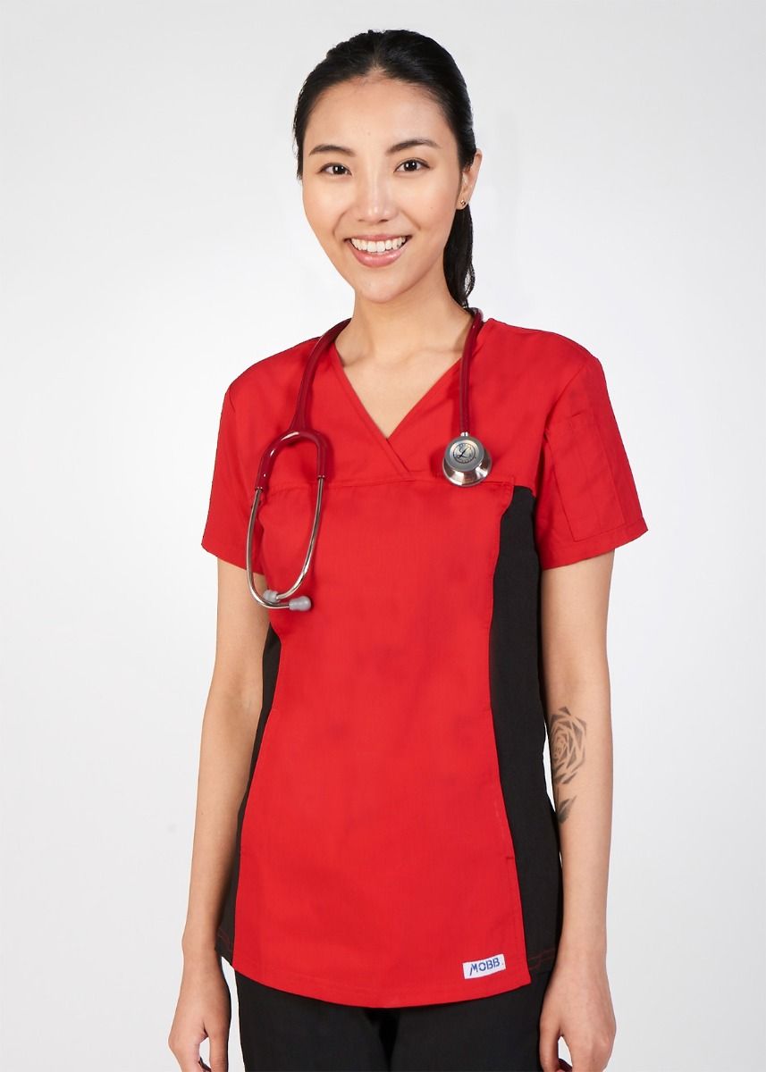324T Flexi V-Neck Scrub Top