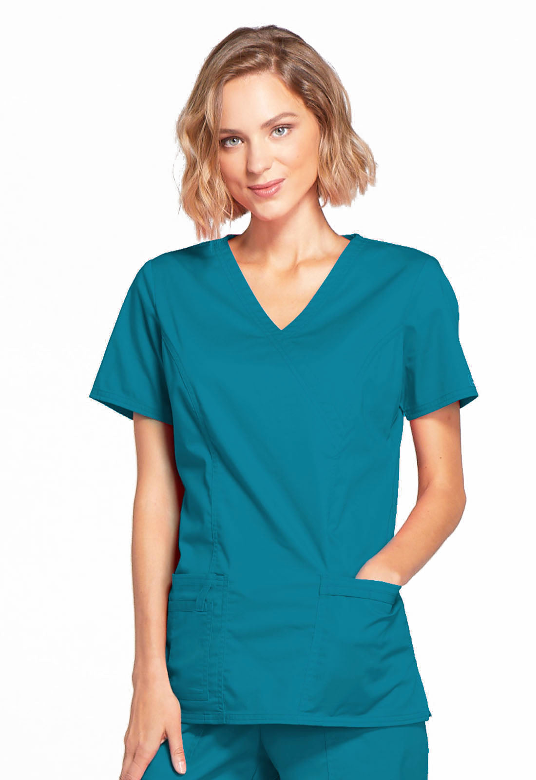 4728 Cherokee Core Stretch Ladies Scrub Top