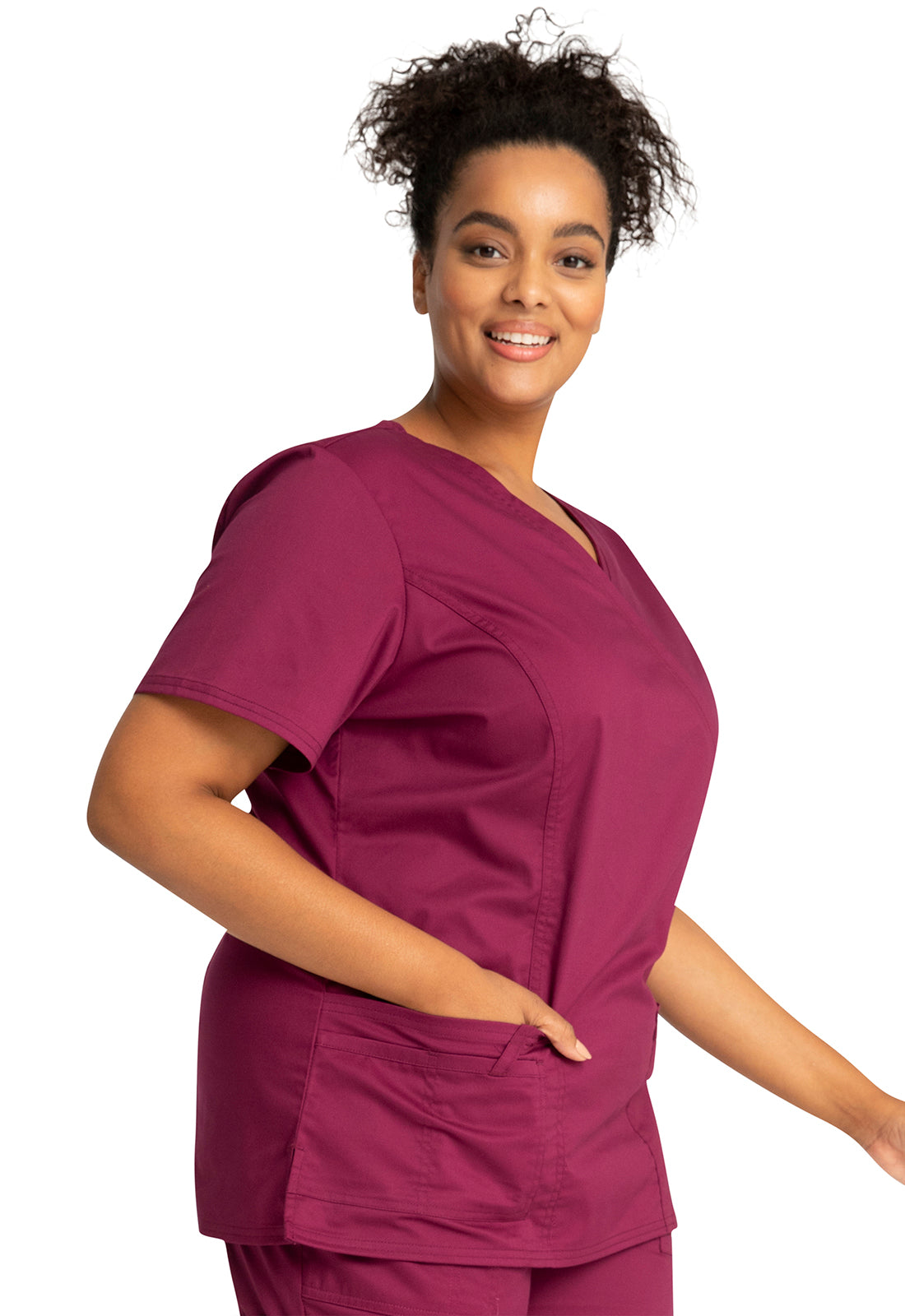 4728 Cherokee Core Stretch Ladies Scrub Top