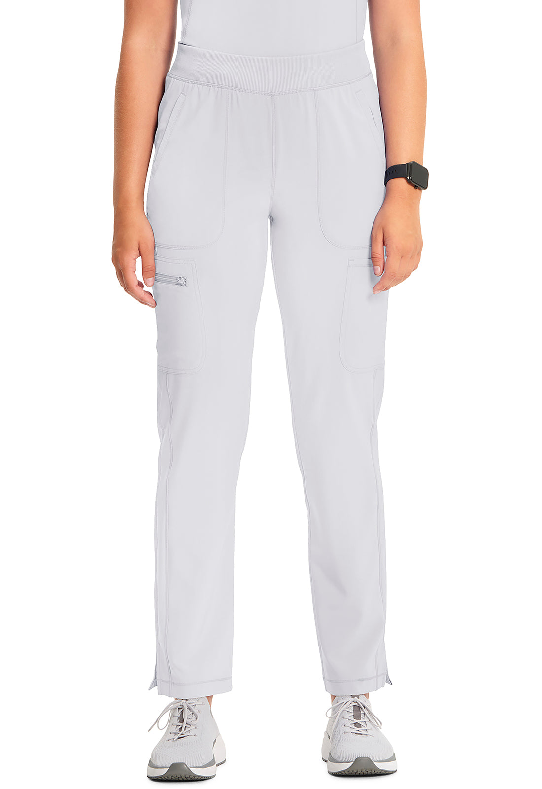 CK065A Mid Rise Tapered Leg Pull on Pant