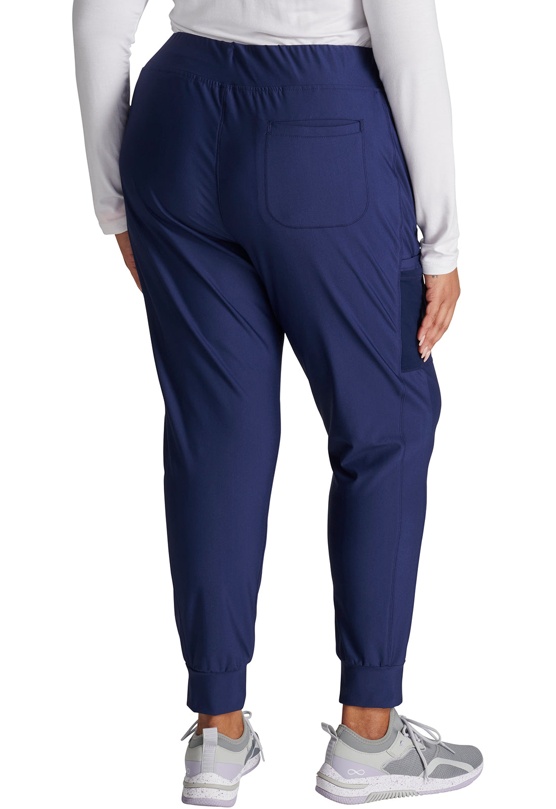 CK092 Form Mid Rise Tapered Leg Drawstring Pant Ladies