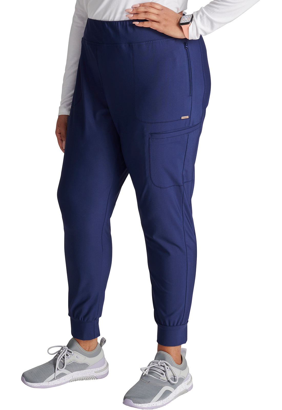 CK092 Form Mid Rise Tapered Leg Drawstring Pant Ladies
