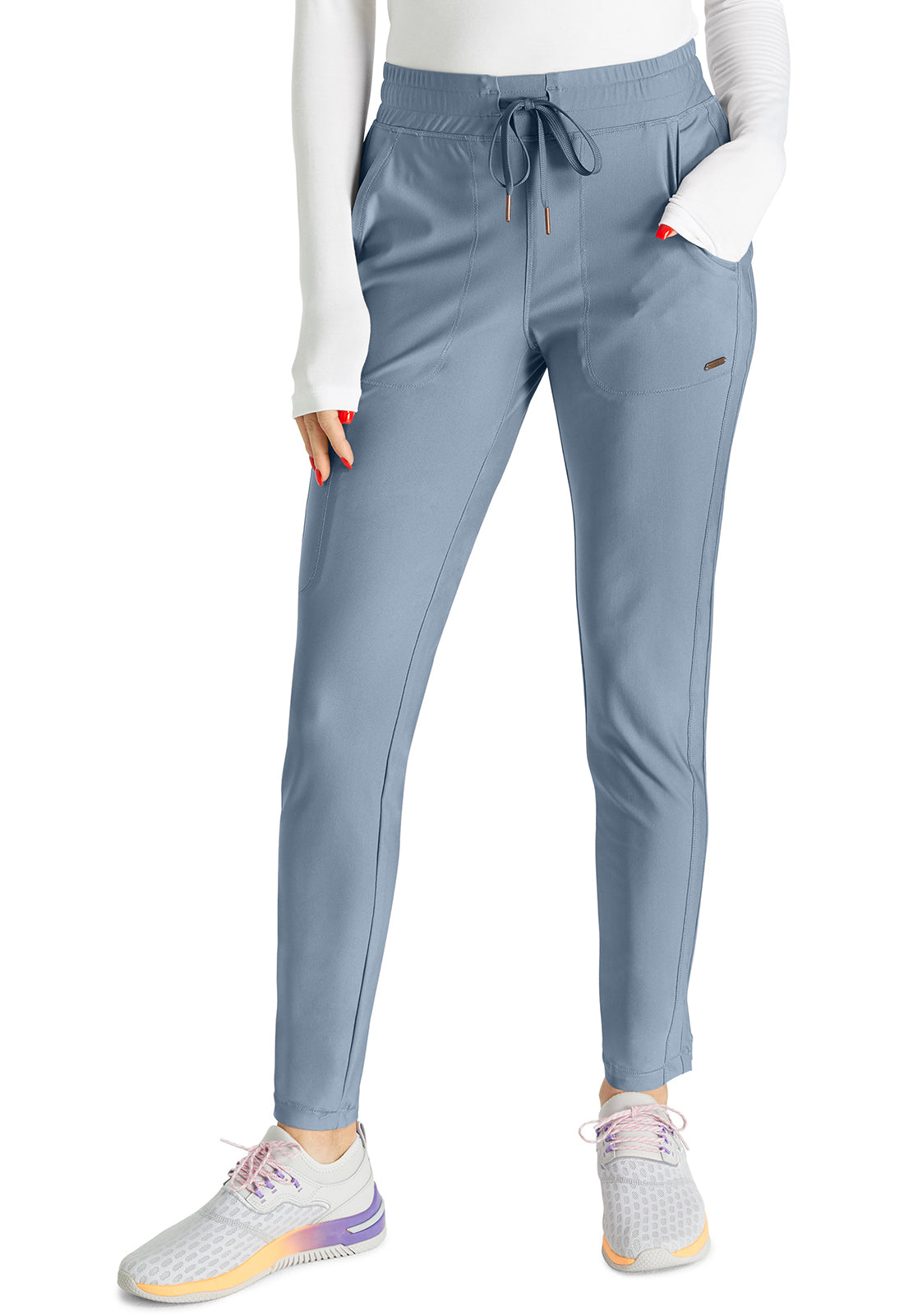 CK095 Form Tapered Leg Drawstring Pant Ladies