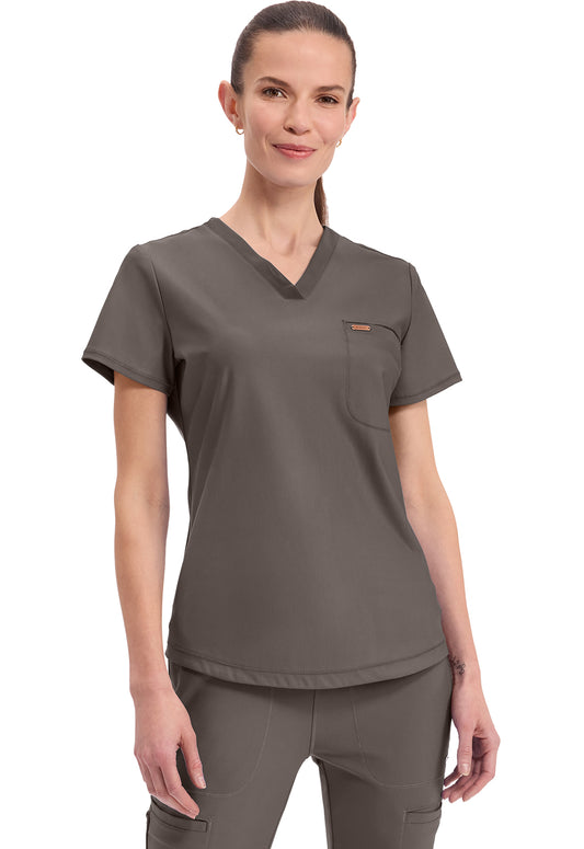 CK819 Form Tuckable V-Neck Ladies