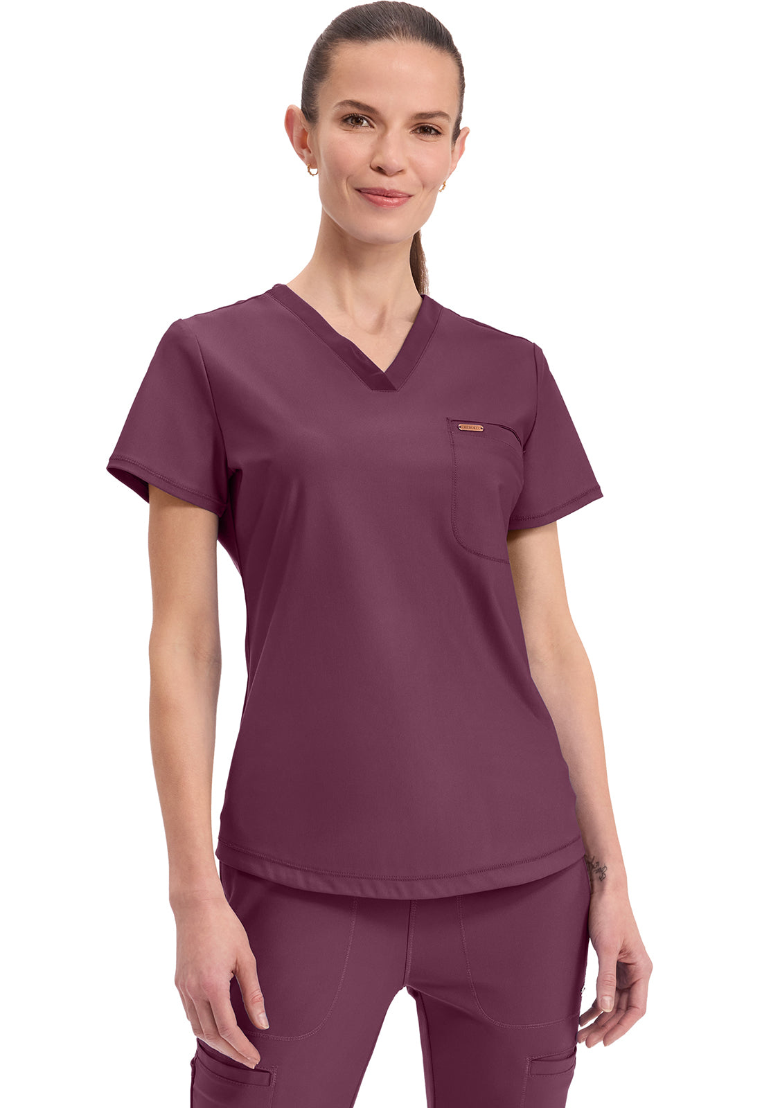 CK819 Form Tuckable V-Neck Ladies