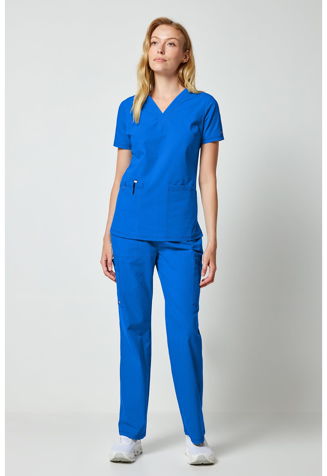 DK856 Dickies  Women's V-neck