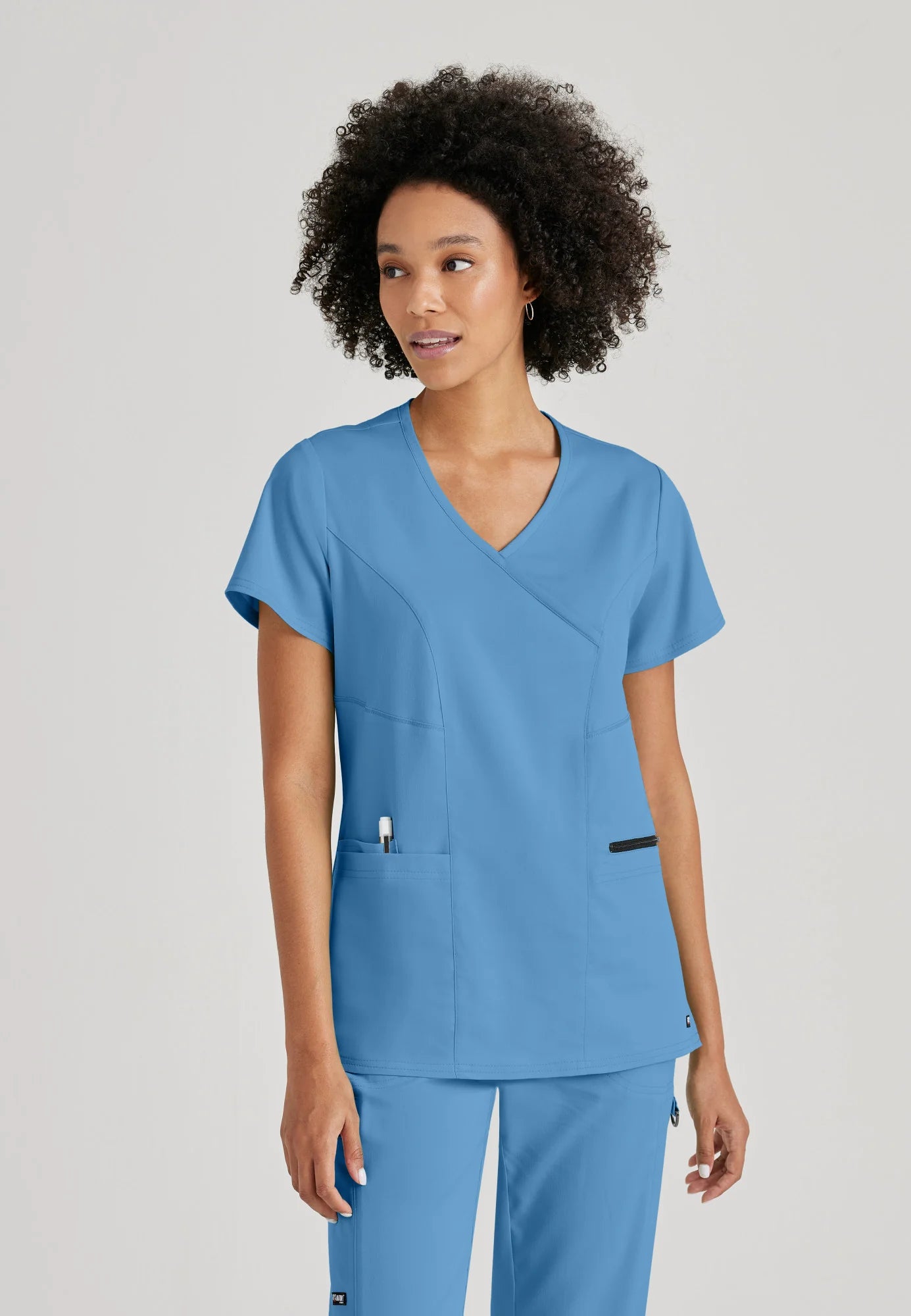 Kim Scrub Top GRST001