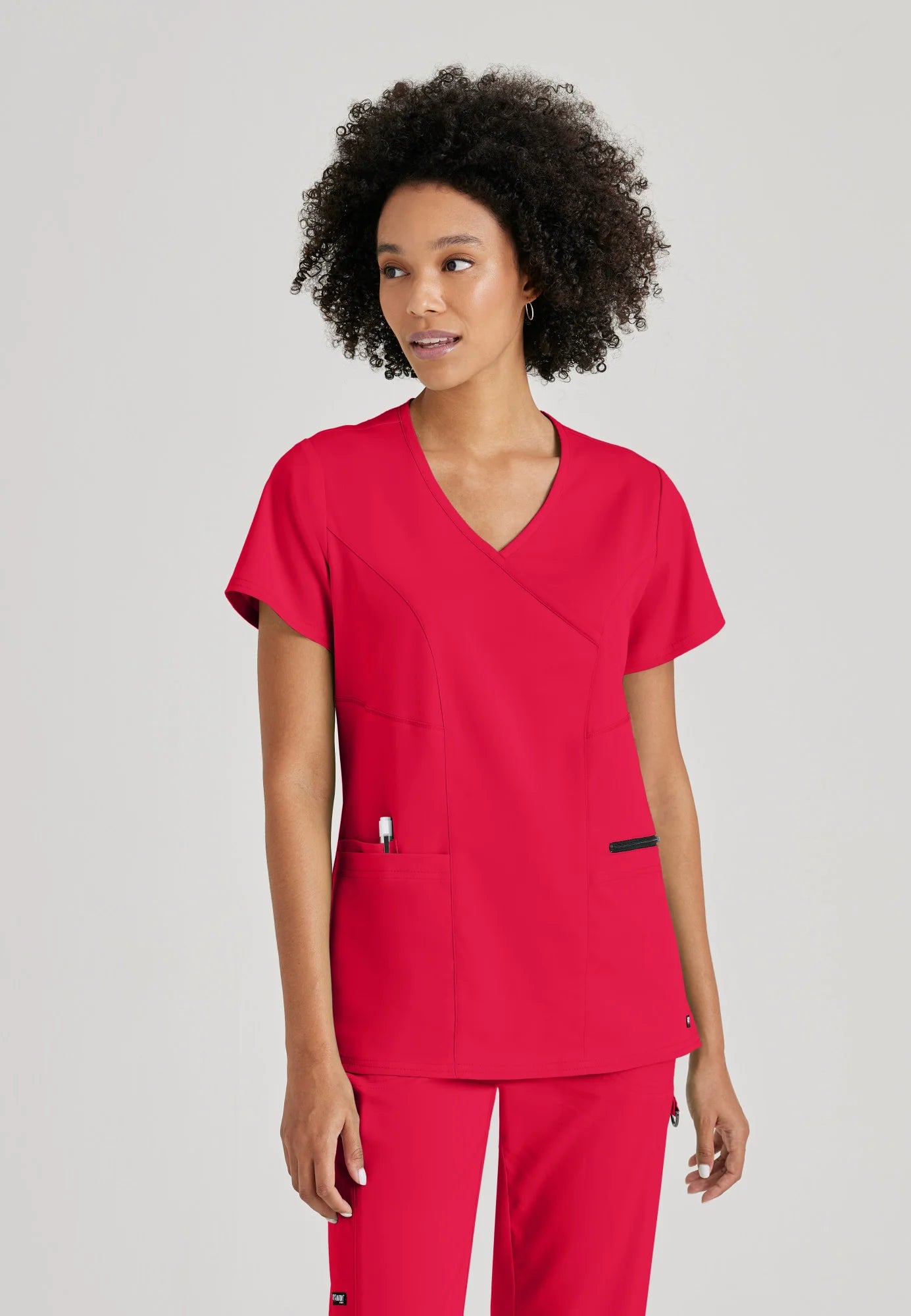 Kim Scrub Top GRST001