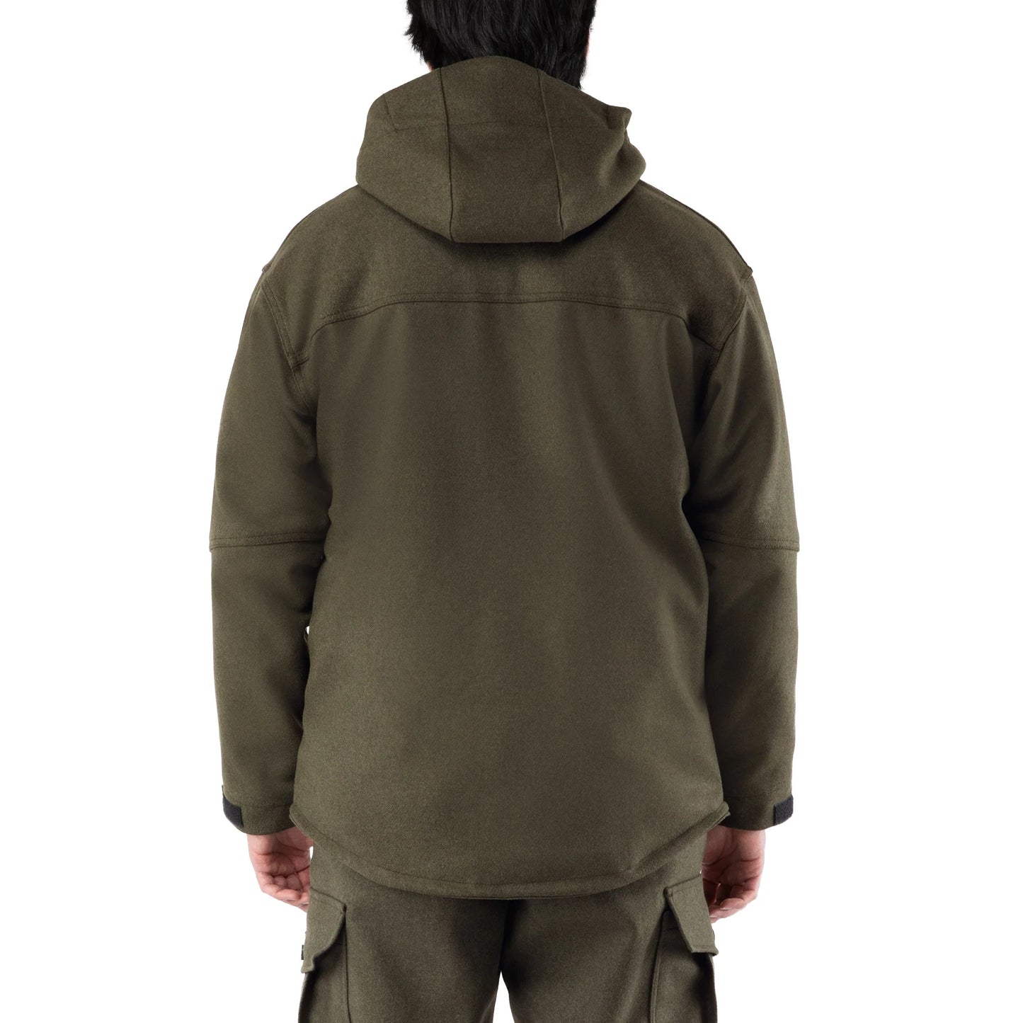 JKTMER Hooded Merino Wool Jacket