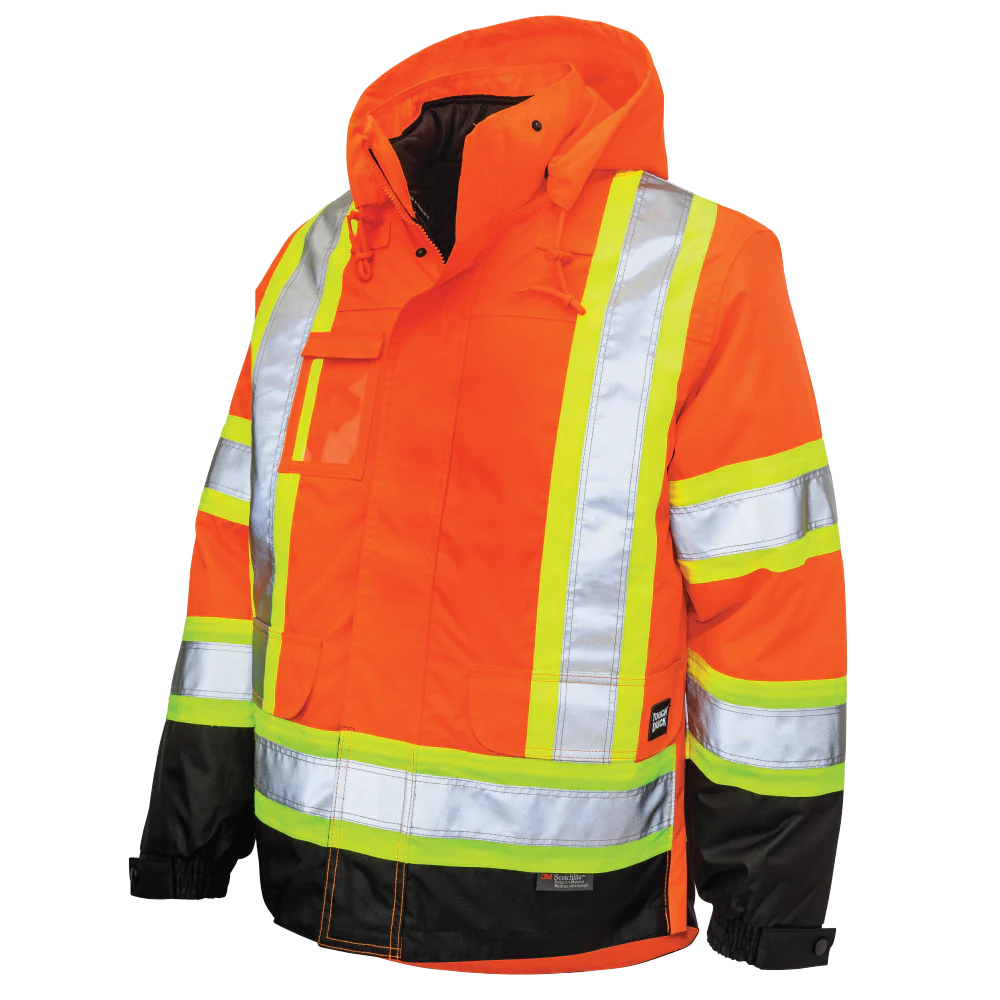 S426 - Poly Oxford 5-In-1 Safety Jacket