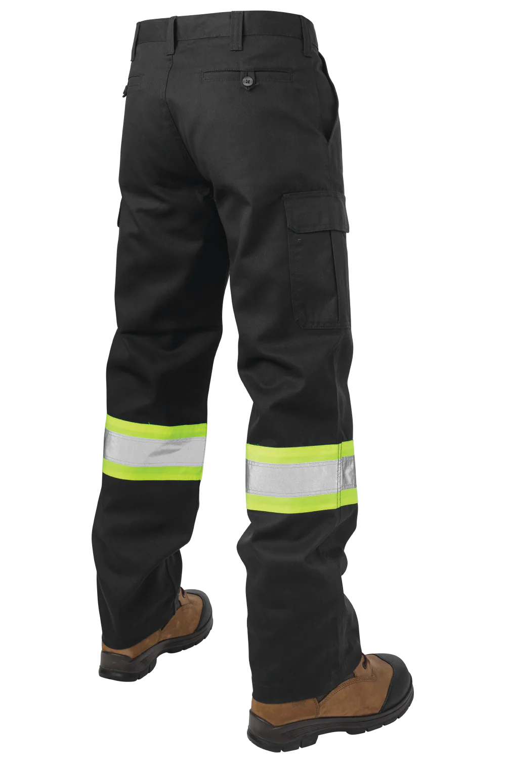S607 Relaxed-Fit Twill Safety Cargo Utility Pant