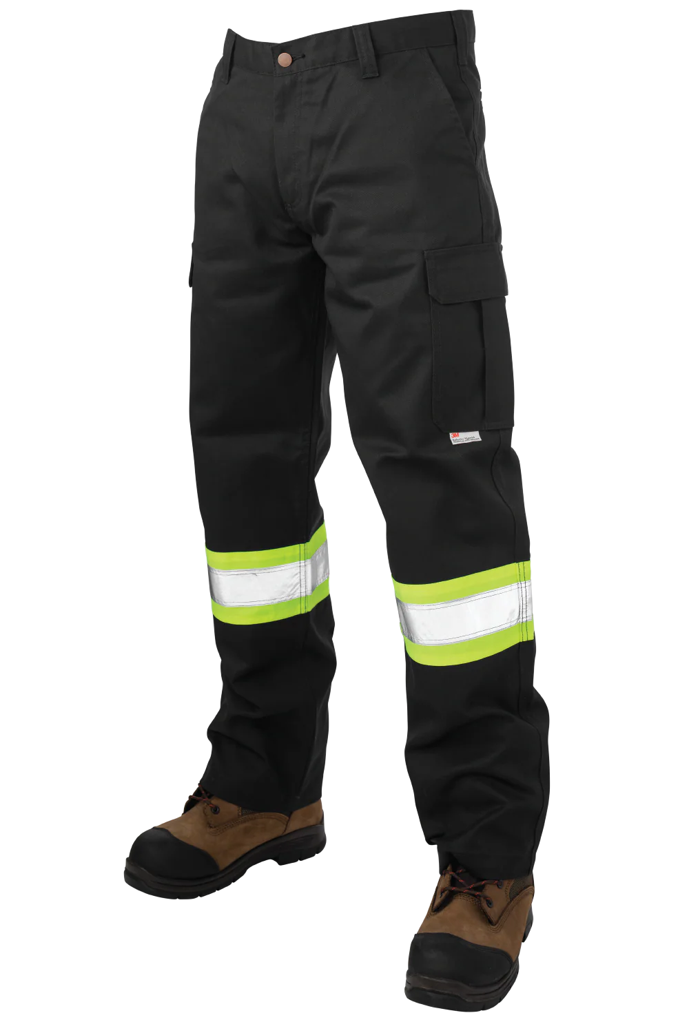 S607 Relaxed-Fit Twill Safety Cargo Utility Pant