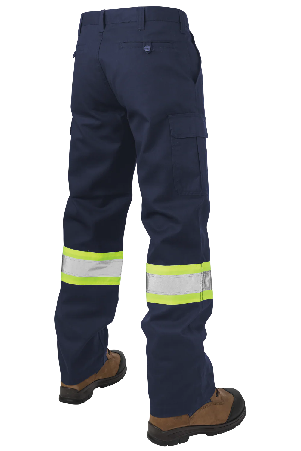 S607 Relaxed-Fit Twill Safety Cargo Utility Pant
